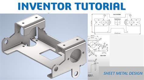 sheet metal design inventor|sheet metal inventor tutorial.